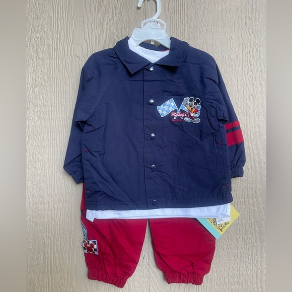 Y2K vintage Mickey and friends track suit deadstock - Picture 1 of 7